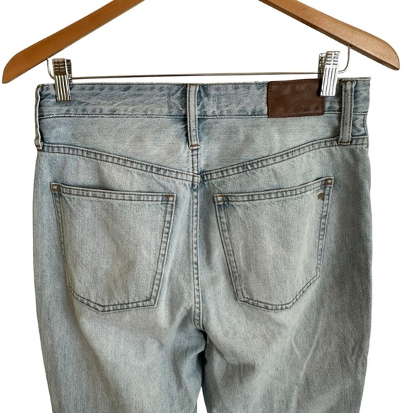 Madewell Size 26 The Curvy Perfect Vintage Jeans Light Wash High Waisted Jeans - Picture 4 of 9